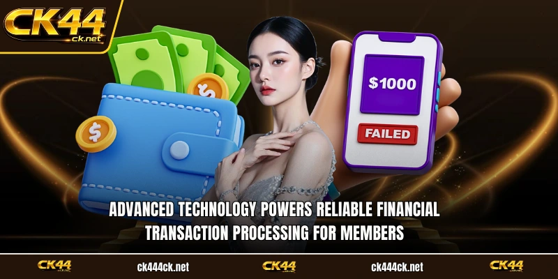 Advanced technology powers reliable financial transaction processing for members