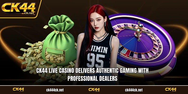 CK44 live casino delivers authentic gaming with professional dealers