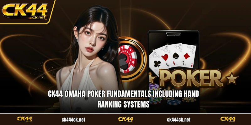 CK44 Omaha Poker fundamentals including hand ranking systems