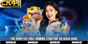 Fire Kirin fish table Winning Structure on CK444 Guide