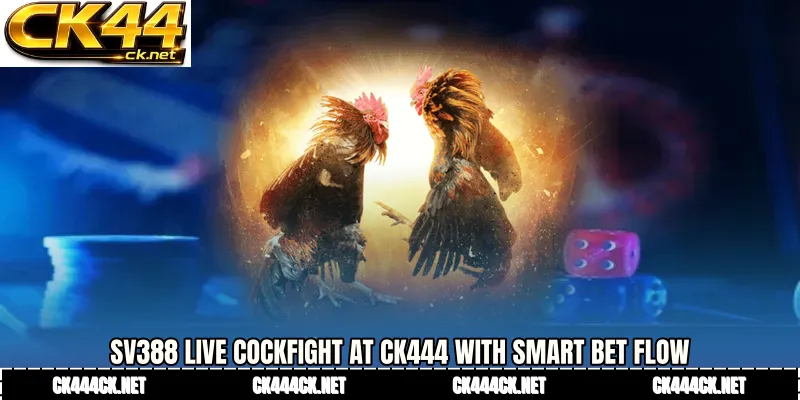 SV388 live cockfight at CK444 With Smart Bet Flow